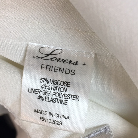 Lovers+Friends Cute Top White Shirt S - Picture 6 of 8